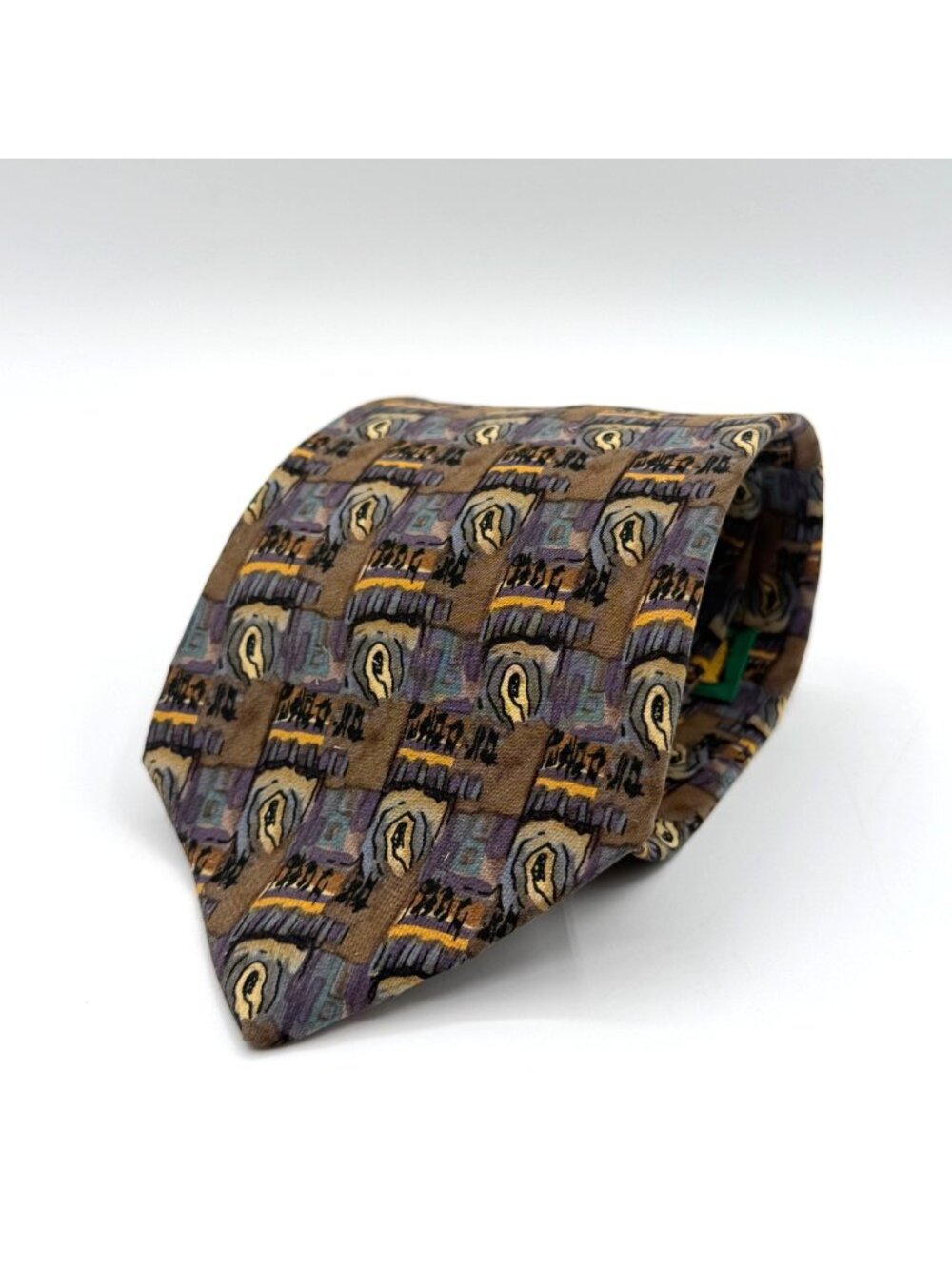 Jerry Garcia Tennis Shoe Escape Collection Ten Abstract Pattern Tie 56" x 3.5"
